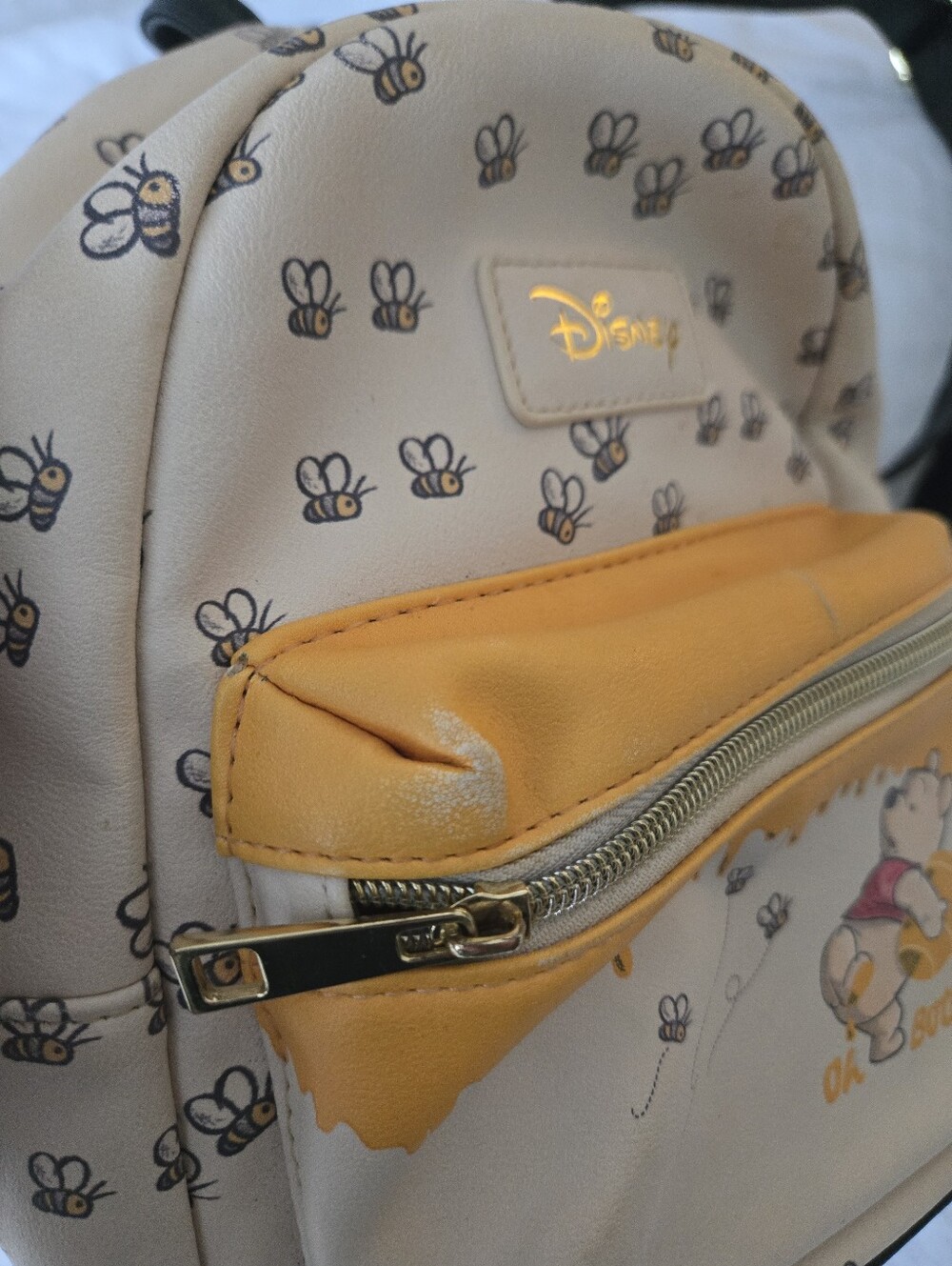 Loungefly Winnie The Pooh Bees And Honey Mini Backpack - Picture 5 of 7